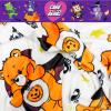 imageFranco Collectibles Wicked Elphaba Bedding Super Soft Cozy Throw 46 in x 60 in Officially Licensed ProductCare Bears  Halloween