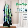 imageFranco Collectibles Wicked Elphaba Bedding Super Soft Cozy Throw 46 in x 60 in Officially Licensed ProductRick and Morty