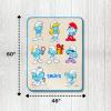 imageFranco Collectibles Wicked Elphaba Bedding Super Soft Cozy Throw 46 in x 60 in Officially Licensed ProductThe Smurfs  Smurfing Around