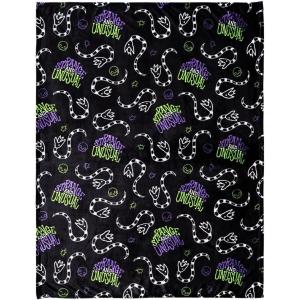 imageFranco Collectibles Wicked Elphaba Bedding Super Soft Cozy Throw 46 in x 60 in Officially Licensed ProductBeetlejuice  Strange Days