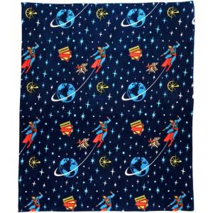 imageFranco Collectibles Wicked Elphaba Bedding Super Soft Cozy Throw 46 in x 60 in Officially Licensed ProductSuperman  Son of Krypto
