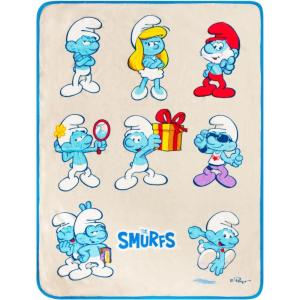imageFranco Collectibles Wicked Elphaba Bedding Super Soft Cozy Throw 46 in x 60 in Officially Licensed ProductThe Smurfs  Smurfing Around