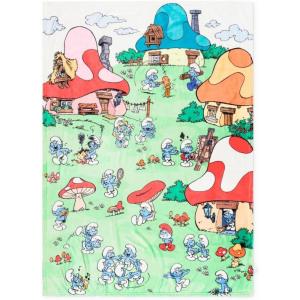 imageFranco Collectibles Wicked Elphaba Bedding Super Soft Cozy Throw 46 in x 60 in Officially Licensed ProductThe Smurfs