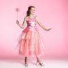 imageDisguise Girls Wicked Glinda Costume for Girls Deluxe Official Wicked Pink Glinda Costume DressWicked