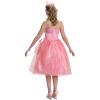 imageDisguise Womens Wicked Glinda Costume Deluxe Official Wicked Pink Glinda Dress Costume Dress for WomenWicked