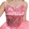 imageDisguise Womens Wicked Glinda Costume Deluxe Official Wicked Pink Glinda Dress Costume Dress for WomenWicked