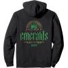 imageWicked City Made Of Emeralds Front ampamp Back Pullover HoodieBlack