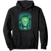 imageWicked Wizard Face Emerald City Pullover HoodieBlack