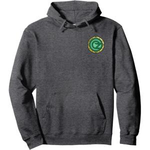 imageWicked City Made Of Emeralds Front ampamp Back Pullover HoodieDark Heather Grey