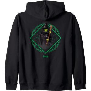imageWicked Elphaba Portrait Zip HoodieBlack