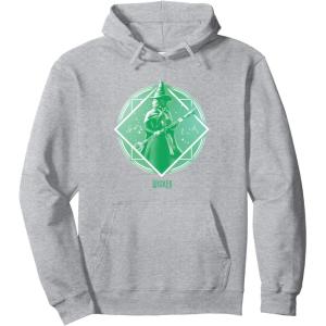 imageWicked Elphaba Tonal Pullover HoodieHeather Grey