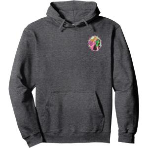 imageWicked Frame Sketched Front ampamp Back Pullover HoodieDark Heather Grey