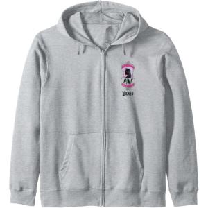 imageWicked Perfectly Glinda Zip HoodieHeather Grey