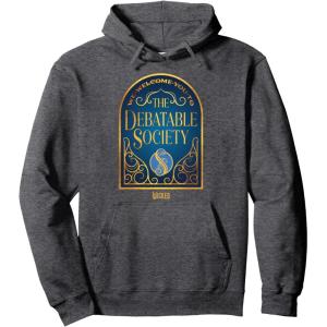 imageWicked The Debatable Society Pullover HoodieDark Heather Grey
