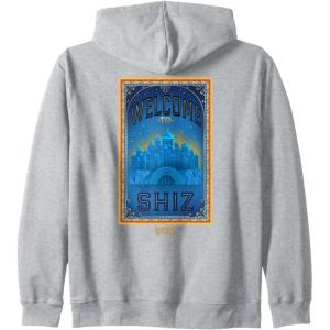 imageWicked Welcome To Shiz Zip HoodieHeather Grey