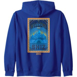 imageWicked Welcome To Shiz Zip HoodieRoyal Blue
