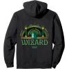 imageWicked Off To Meet The Wizard Emerald City Front ampamp Back Pullover HoodieBlack