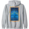 imageWicked Welcome To Shiz Front ampamp Back Zip HoodieHeather Grey