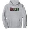 imageWicked Pink And Green Logo Pullover HoodieHeather Grey
