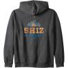imageWicked Shiz University Zip HoodieDark Heather Grey