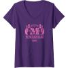 imageWomens Wicked Welcome To Munchkinland VNeck TShirtPurple