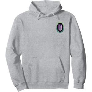 imageWicked Elphaba Front ampamp Back Pullover HoodieHeather Grey