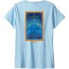 imageWomens Wicked Welcome To Shiz Front ampamp Back VNeck TShirtBaby Blue