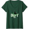 imageWomens Wicked Defy VNeck TShirtDark Green
