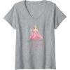imageWomens Wicked Glinda Elegant Pose VNeck TShirtHeather Grey