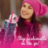 imageDragon Glassware x Barbie Vacuum Insulated Stainless Steel Tumbler with Lid and Straw  Festive Holiday Travel Coffee Tumbler Cup to Keep Drinks Hot or Cold Fits Cup Holders  Christmas ThemeBarbie  Christmas