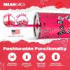 imageDragon Glassware x Barbie Vacuum Insulated Stainless Steel Tumbler with Lid and Straw  Festive Holiday Travel Coffee Tumbler Cup to Keep Drinks Hot or Cold Fits Cup Holders  Christmas ThemeMean Girls  Burn Book