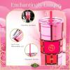 imageDragon Glassware x Barbie Vacuum Insulated Stainless Steel Tumbler with Lid and Straw  Festive Holiday Travel Coffee Tumbler Cup to Keep Drinks Hot or Cold Fits Cup Holders  Christmas ThemeWICKED  Glinda