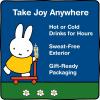imageDragon Glassware x Barbie Vacuum Insulated Stainless Steel Tumbler with Lid and Straw  Festive Holiday Travel Coffee Tumbler Cup to Keep Drinks Hot or Cold Fits Cup Holders  Christmas ThemeMiffy  Stripes