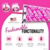 imageDragon Glassware x Barbie Vacuum Insulated Stainless Steel Tumbler with Lid and Straw  Festive Holiday Travel Coffee Tumbler Cup to Keep Drinks Hot or Cold Fits Cup Holders  Christmas ThemeBarbie  Classic