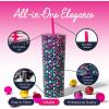 imageDragon Glassware x Barbie Vacuum Insulated Stainless Steel Tumbler with Lid and Straw  Festive Holiday Travel Coffee Tumbler Cup to Keep Drinks Hot or Cold Fits Cup Holders  Christmas ThemeBarbie  Christmas