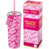 imageDragon Glassware x Barbie Vacuum Insulated Stainless Steel Tumbler with Lid and Straw  Festive Holiday Travel Coffee Tumbler Cup to Keep Drinks Hot or Cold Fits Cup Holders  Christmas ThemeBarbie  Classic