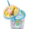 imageSilver Buffalo Sanrio Hello Kitty Pink Polka Dots and Bows Dome Glitter Top Travel Tumbler 24 OuncesMulticolor