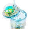 imageSilver Buffalo Sanrio Hello Kitty Pink Polka Dots and Bows Dome Glitter Top Travel Tumbler 24 OuncesScooby Doo