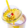 imageSilver Buffalo Sanrio Hello Kitty Pink Polka Dots and Bows Dome Glitter Top Travel Tumbler 24 OuncesWinnie the Pooh