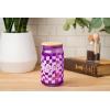 imageSilver Buffalo Wicked Featuring Elphaba Make Your Own Magic Glass Jar Tumbler with Bamboo Lid and Glass Straw 16 OuncesBratz Logo Purple Checkered