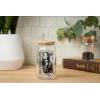 imageSilver Buffalo Wicked Featuring Elphaba Make Your Own Magic Glass Jar Tumbler with Bamboo Lid and Glass Straw 16 OuncesBuffy The Chosen One