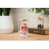 imageSilver Buffalo Wicked Featuring Elphaba Make Your Own Magic Glass Jar Tumbler with Bamboo Lid and Glass Straw 16 OuncesCare Bear Cousins Group