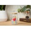 imageSilver Buffalo Wicked Featuring Elphaba Make Your Own Magic Glass Jar Tumbler with Bamboo Lid and Glass Straw 16 OuncesCare Bears Watercolor