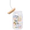 imageSilver Buffalo Wicked Featuring Elphaba Make Your Own Magic Glass Jar Tumbler with Bamboo Lid and Glass Straw 16 OuncesGolden Girls Iridescent