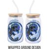 imageSilver Buffalo Wicked Featuring Elphaba Make Your Own Magic Glass Jar Tumbler with Bamboo Lid and Glass Straw 16 OuncesHow to Train Your Dragon
