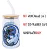 imageSilver Buffalo Wicked Featuring Elphaba Make Your Own Magic Glass Jar Tumbler with Bamboo Lid and Glass Straw 16 OuncesHow to Train Your Dragon