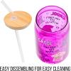 imageSilver Buffalo Wicked Featuring Elphaba Make Your Own Magic Glass Jar Tumbler with Bamboo Lid and Glass Straw 16 OuncesMean Girls Iconic Quotes