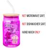 imageSilver Buffalo Wicked Featuring Elphaba Make Your Own Magic Glass Jar Tumbler with Bamboo Lid and Glass Straw 16 OuncesMean Girls Iconic Quotes