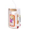 imageSilver Buffalo Wicked Featuring Elphaba Make Your Own Magic Glass Jar Tumbler with Bamboo Lid and Glass Straw 16 OuncesMuppets Miss Piggy