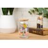 imageSilver Buffalo Wicked Featuring Elphaba Make Your Own Magic Glass Jar Tumbler with Bamboo Lid and Glass Straw 16 OuncesRainbow Brite Featuring Twink